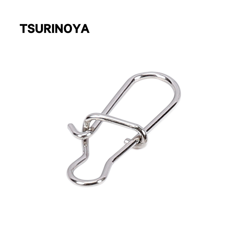 Fishing Lure Accessories - TSURINOYA paslanmaz çelik balıkçılık Snaps 50