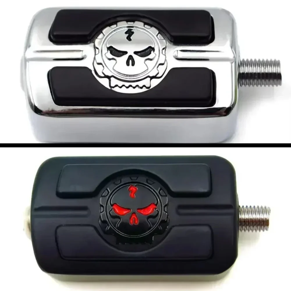 Abu Garcia Reel Revo - Motosiklet Willie Skull Shifter Ayak Peg