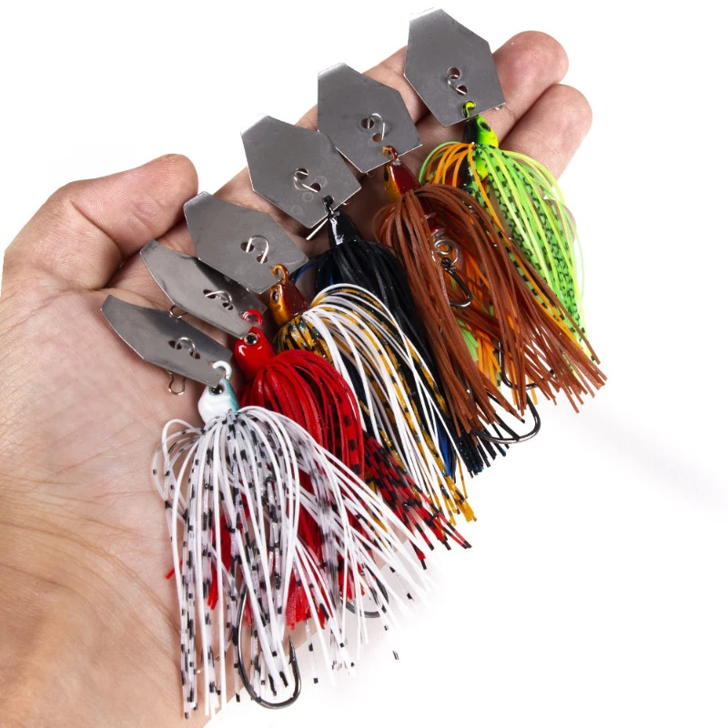 Fishing Lure Crankbait - 6 adet/takım Chatterbait Balıkçılık Lures Kiti
