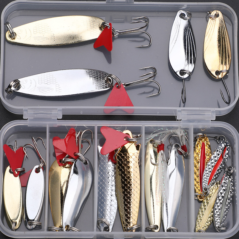 Fishing Lure Swimbait - 16 Parçalı Balıkçılık Yem Seti, Trolling