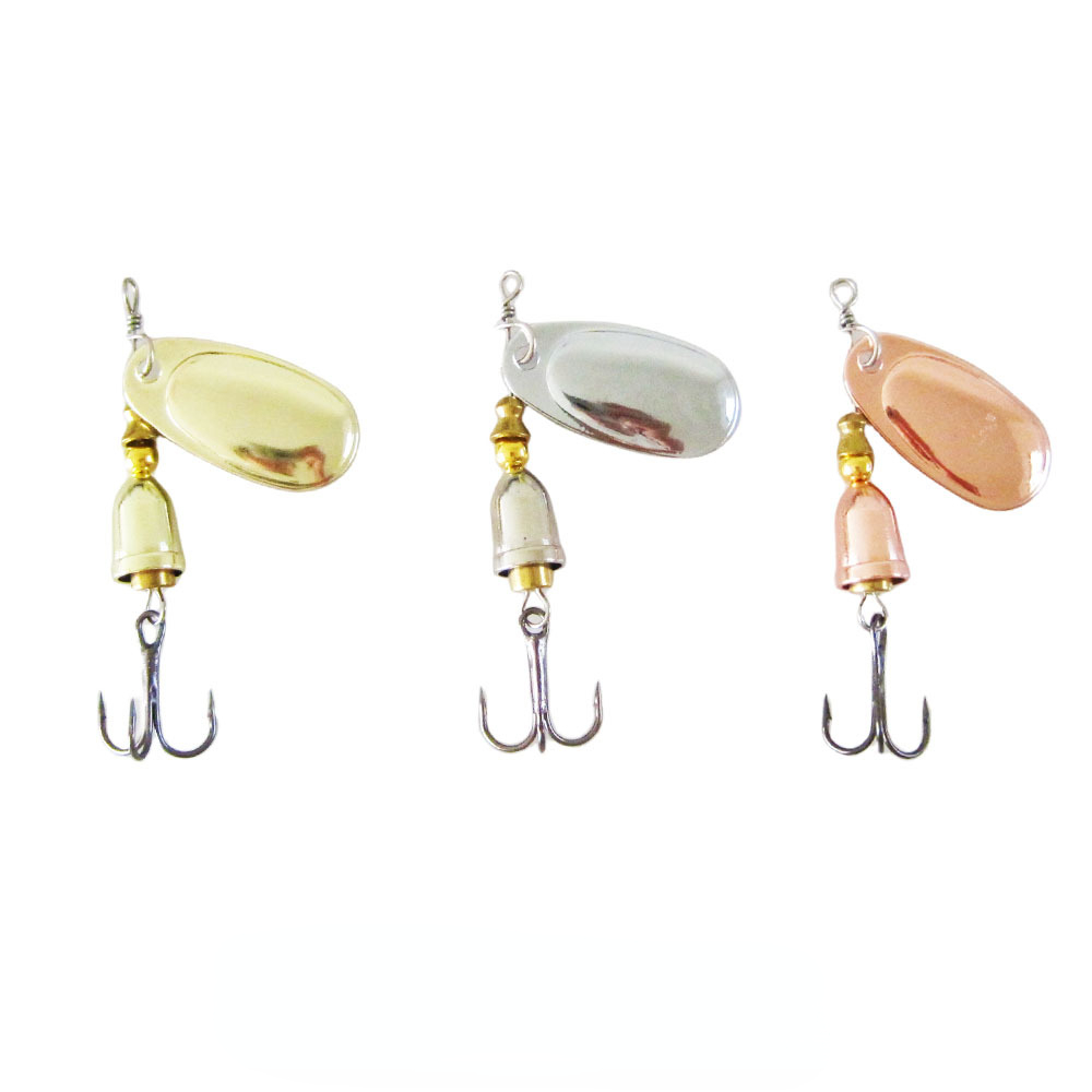 Fishing Lure Blade Bait - Metal cazibesi pirinç sert yapay kaşık