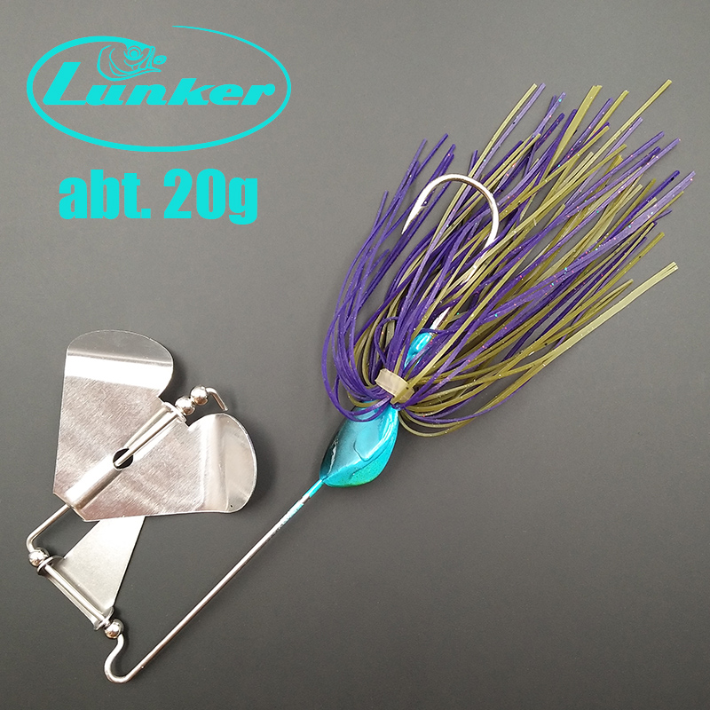 Fishing Lure Blade Bait - wusanban Lunker Spinner Yemleri Sert Balıkçılık