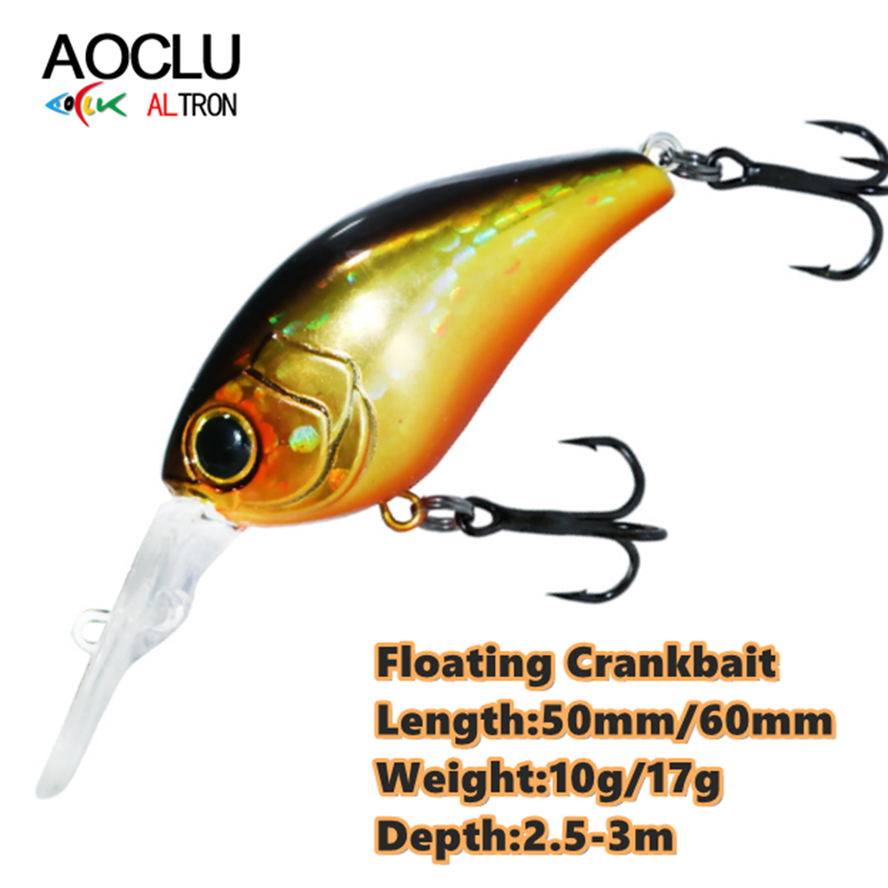 Aofloating yüzen Minnow 50mm 1 - Fishing Lure Crankbait incelemesi ve fiyatı