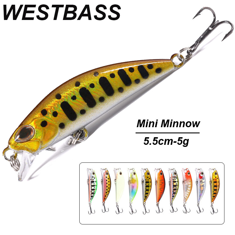 WESTBASS 1PX mikro Minnow cazi - Fishing Lure Popper incelemesi ve fiyatı