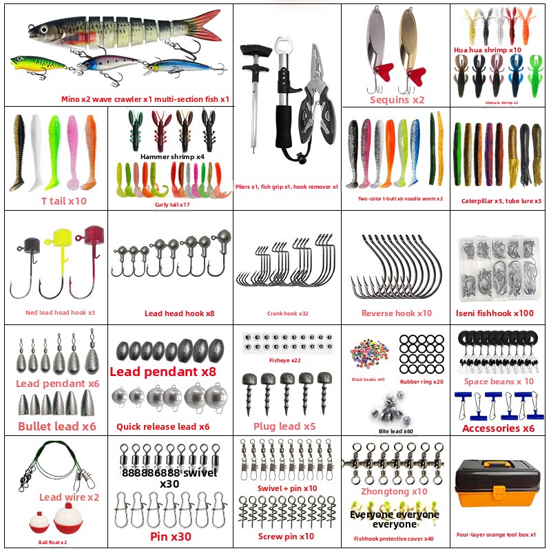 Büyük Dört Katmanlı Açık Hava  - Fishing Lure Box incelemesi ve fiyatı