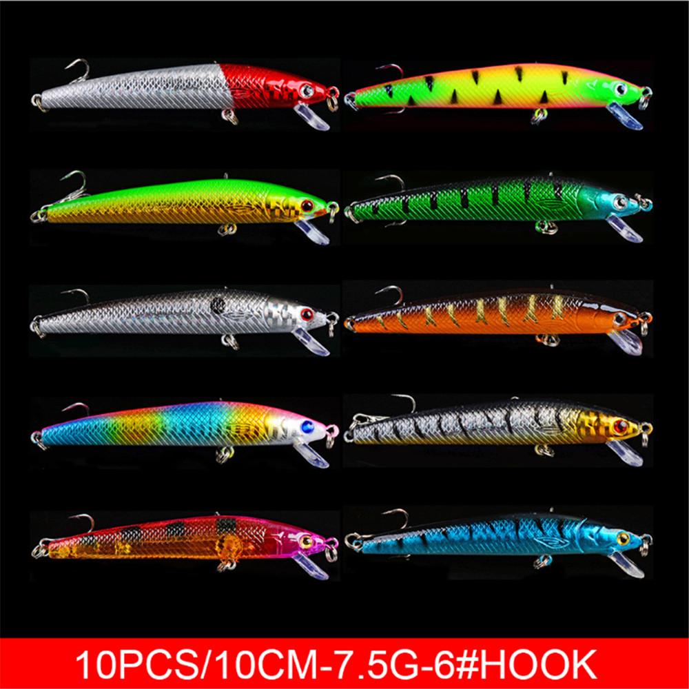 20 adet/grup Minnow balıkçılık - Fishing Lure Crankbait incelemesi ve fiyatı