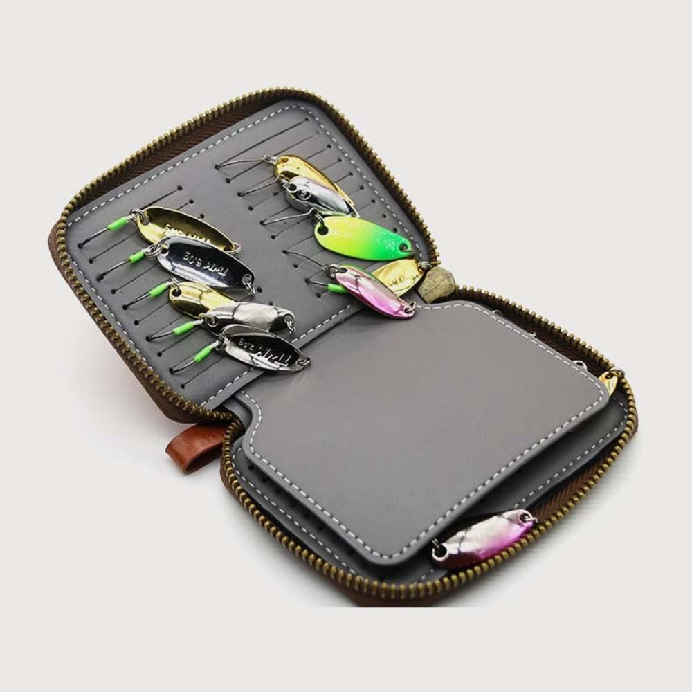 PU Deri Yem Cüzdan Çantası Taş - Fishing Lure Spinner incelemesi ve fiyatı