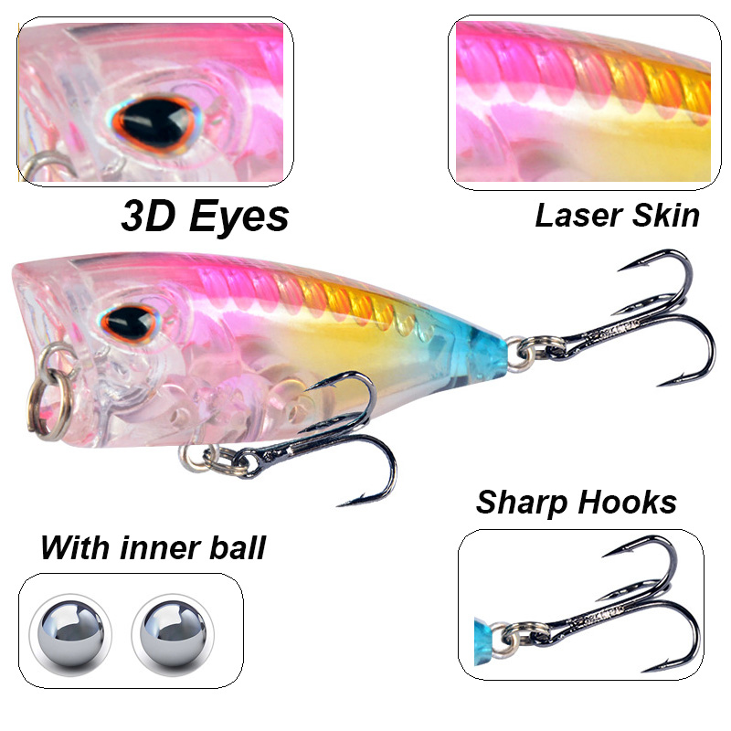 YUCONG 1 ADET Mini Popper Balı - Fishing Lure Popper incelemesi ve fiyatı