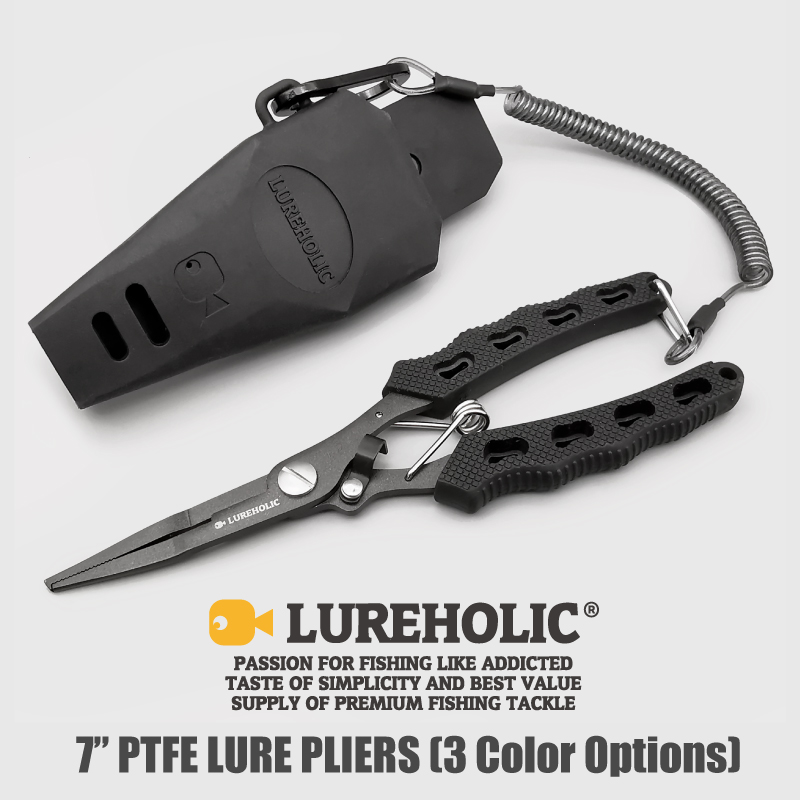Lureholic 7 ”PTFE kaplı cazibe - Fishing Lure Accessories incelemesi ve fiyatı